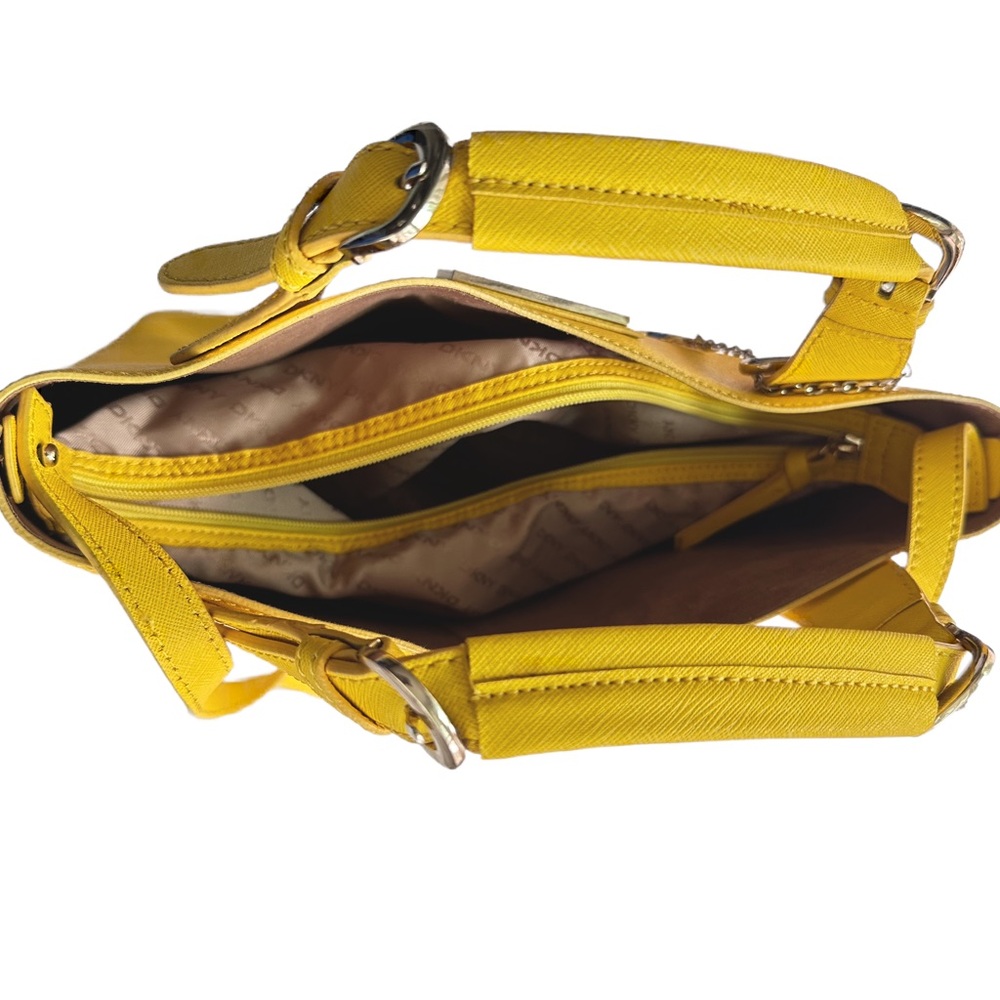 Yellow DKNY purse. Only worn a handful of times. - Picture 4 of 10